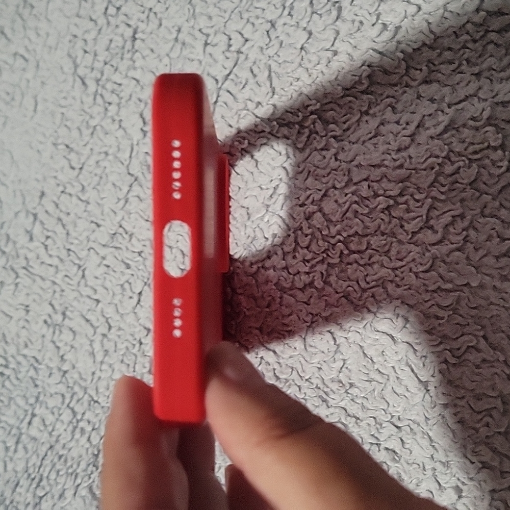 Apple Red Protective Phone Case for iPhone - Picture 4 of 5